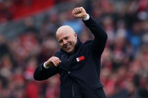 1-0埃弗顿，这是23年5月以来利物浦首次在英超主场以这样比分获胜